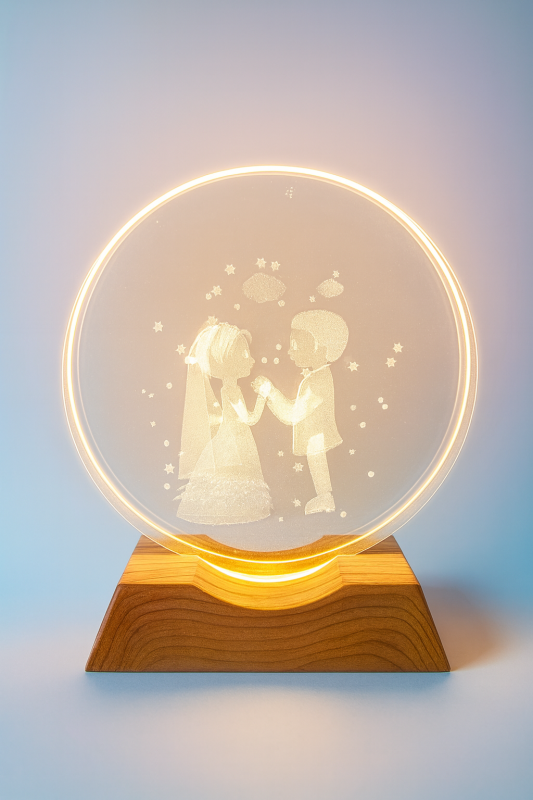 3D Creative Visualization Lamp